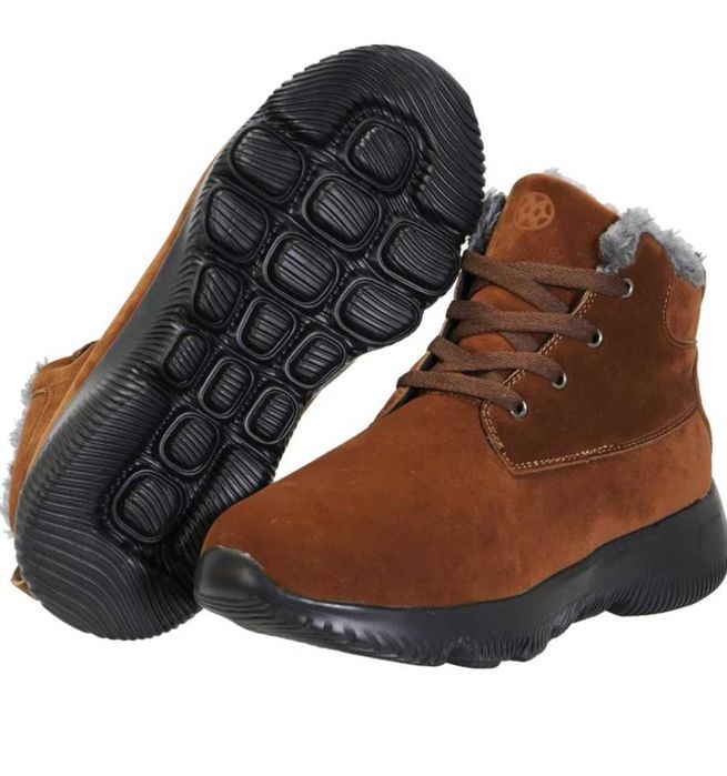 Боти с дебела вата и ортопедична стелка