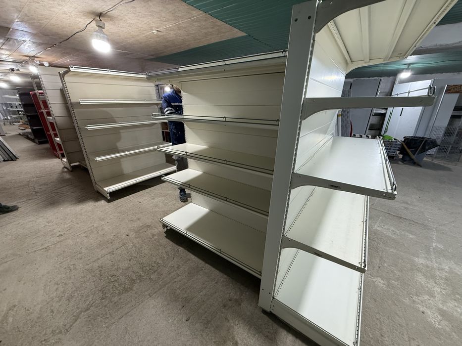 Стеллажи торговые б/у