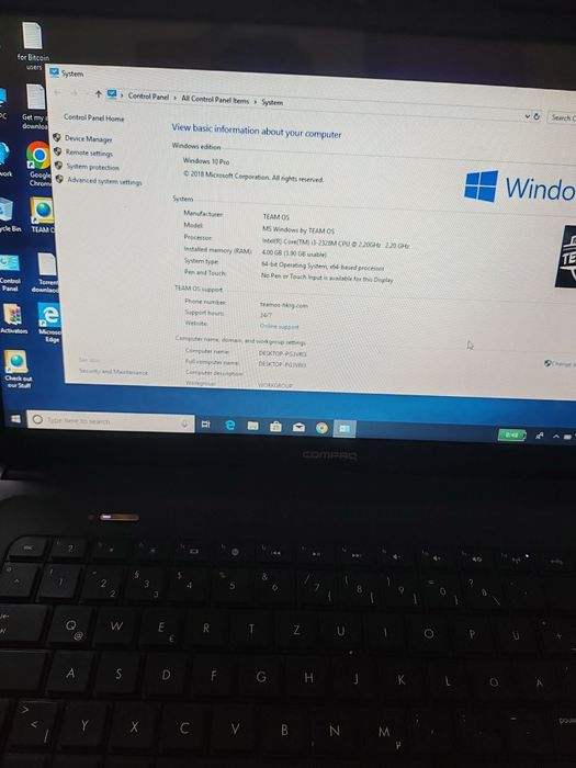 Vând doua laptop uri Compaq cq58