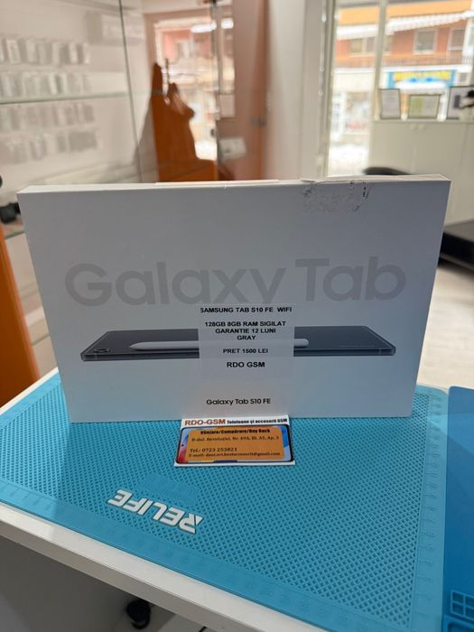 Tableta Samsung Tab S10 FE 128Gb Sigilata/Garantie