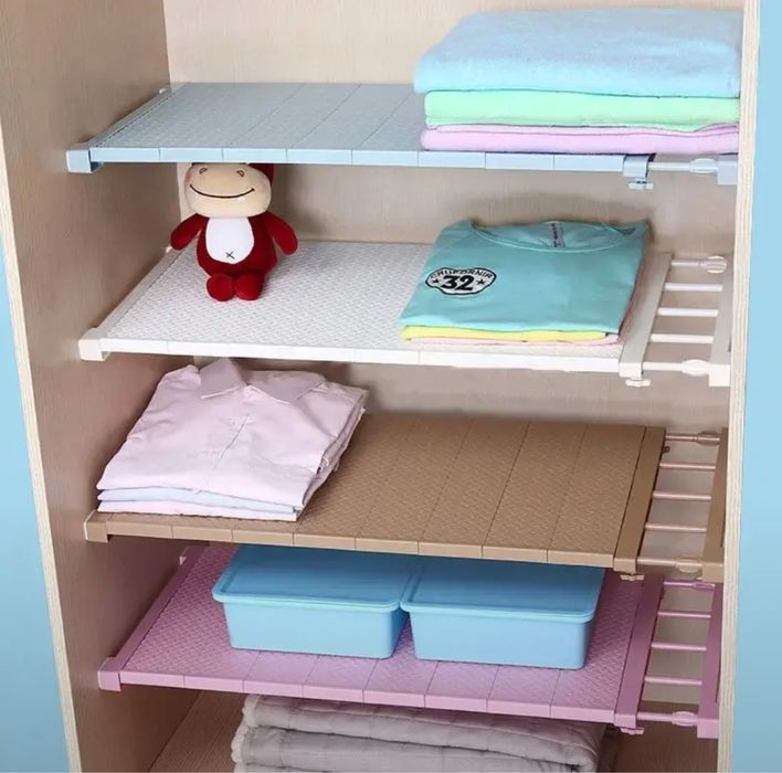 Настенный стеллаж, регулируемая полка для шкафа