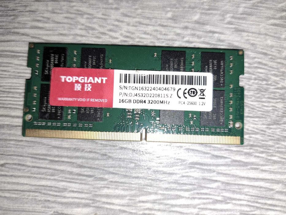 Rami laptop 16GB PC4 3200 DDR4 (1x 16Gb), pretul afisat este pentru o buc.