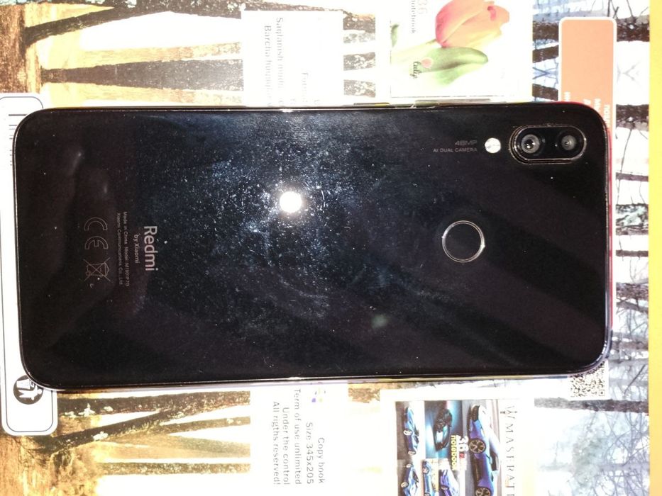 Redmi Not 7 4/64 GB edial holatda