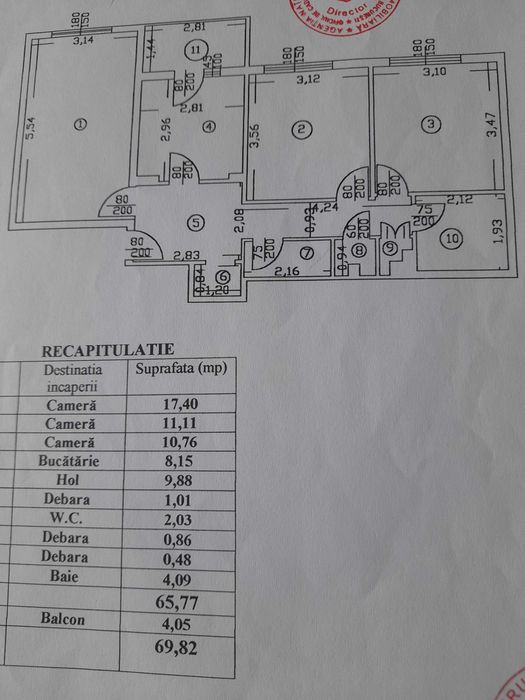 Vand apartament 3 camere - Drumul Taberei, București.
