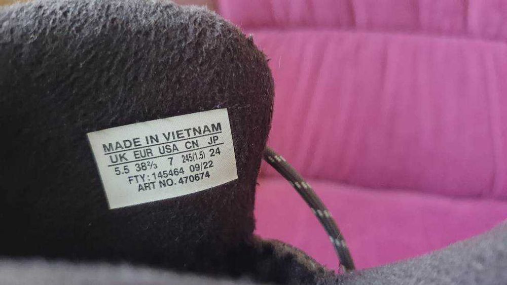 Ghete trekking Salomon Chalten Ts CswpThinshulate marime38 2/3 zero km