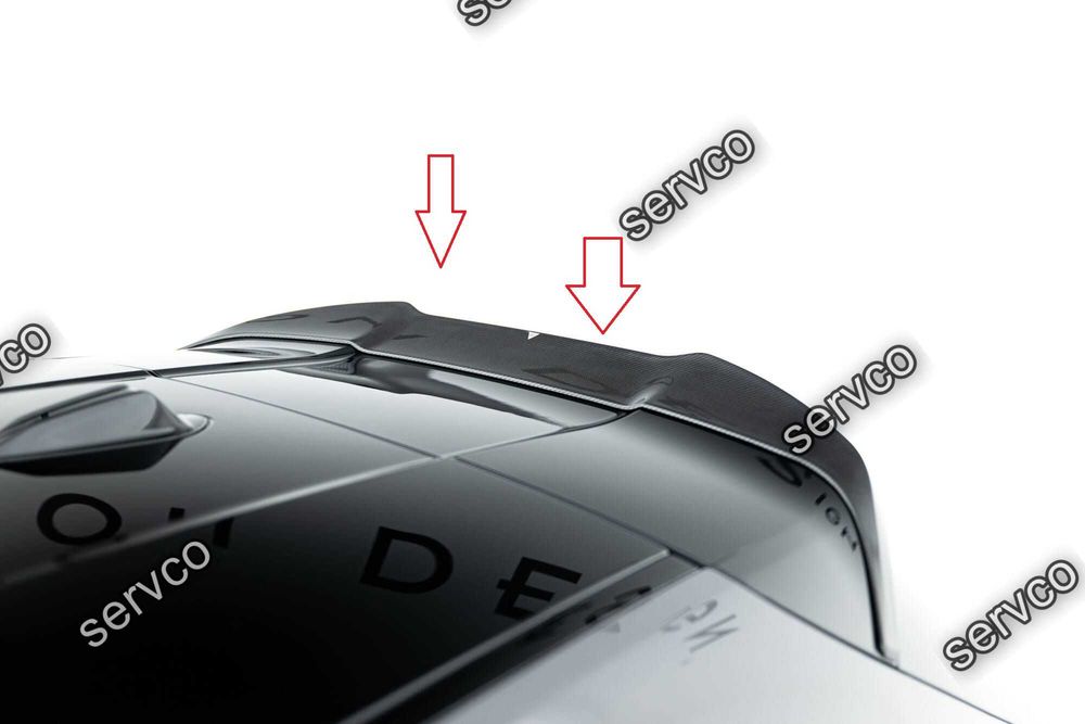 Eleron spoiler cap Bmw Seria 1 F40 F70 M135i 2019- v6 - Maxton Carbon