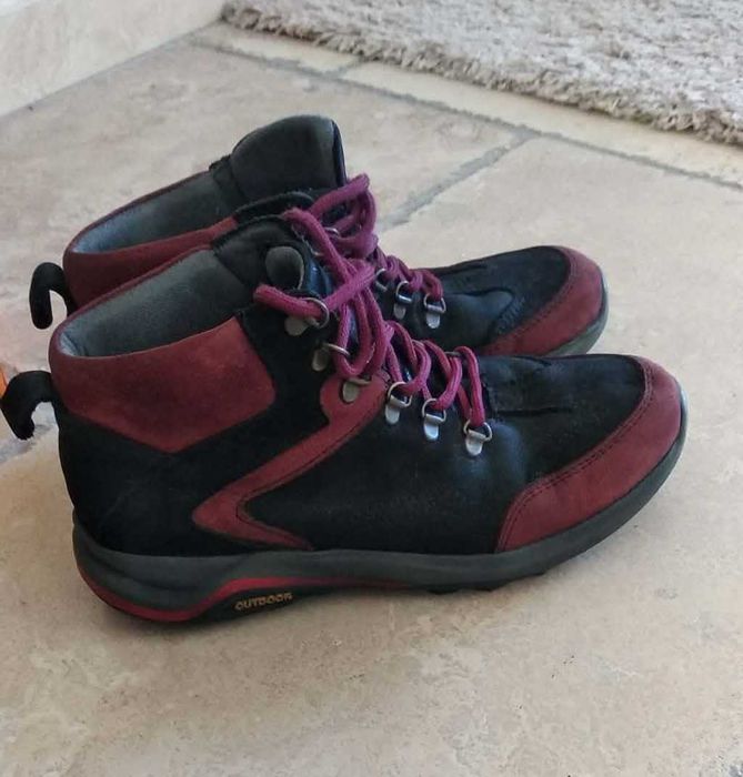 Водоустойчиви спортни ботуши унисекс, естествена кожа, номер 40-41