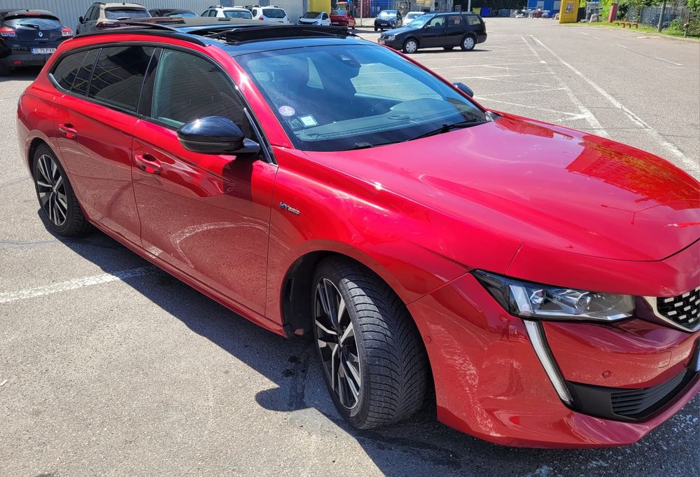 Peugeot 508 plug in hybrid 2020 GT, automat , piele, încălzire, masaj, trapă