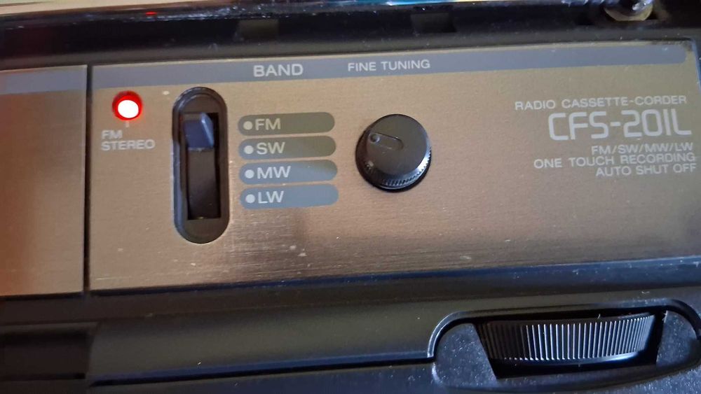 Radiocasetofon stereo Sony