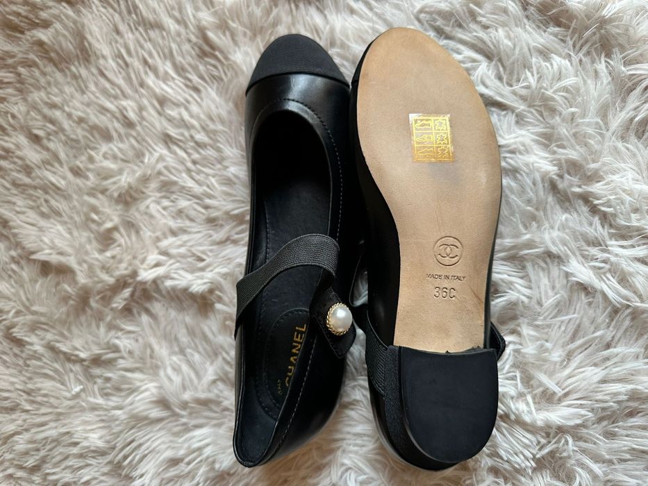 Chanel Mari Jane ест.кожа