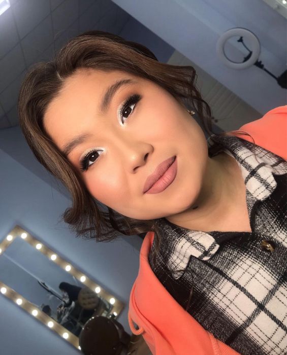 Макияж прическа