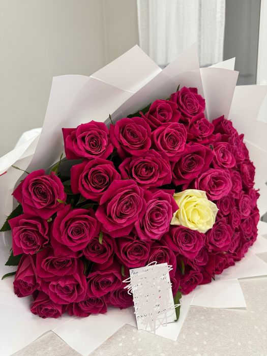Букет  из 51 роз.