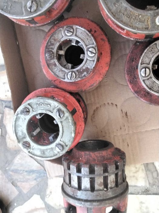 fliere clupe ridgid pana la 2 toli