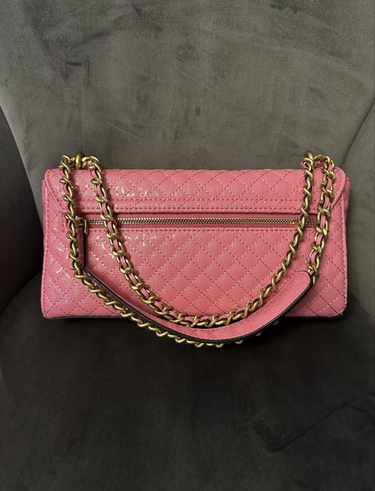 Нова чанта Zara плетиво,  Guess Nerina и раница Beverly Hills Polo Club