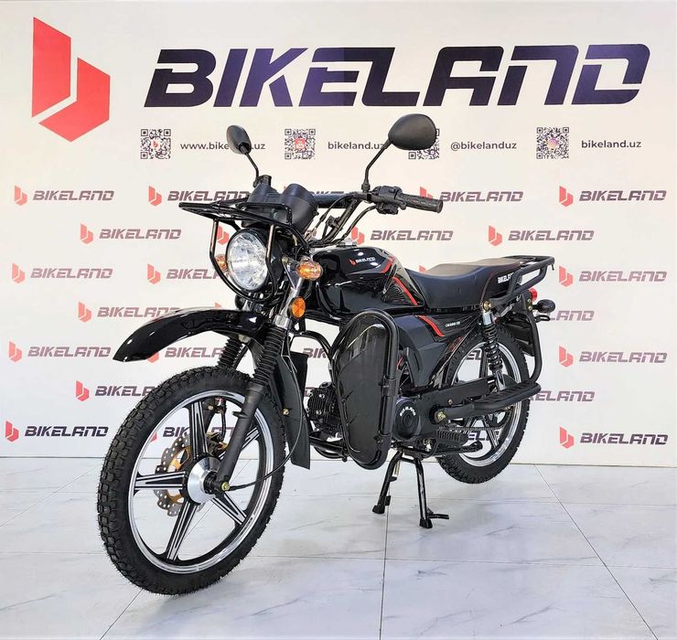 Экономичный и надежный Мопед Bikeland Alpha "TOURIST"