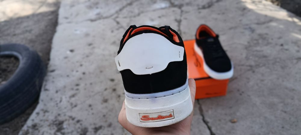 Полуклассические кроссовки Santoni
