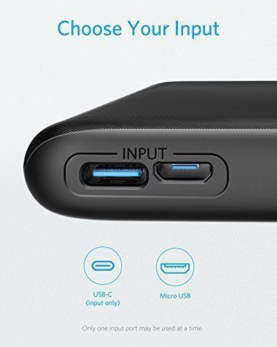 Anker PowerCore Lite 10000-външна USB батерия с PowerIQ