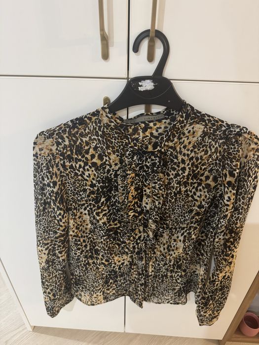 Camasa zara marime M model leopard