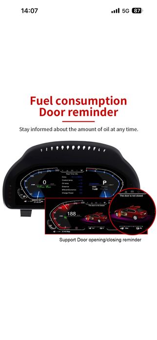 Дигитално Табло за-BMW F06 F07 F10 F12 F13 F01 F25 F26 F15 F16