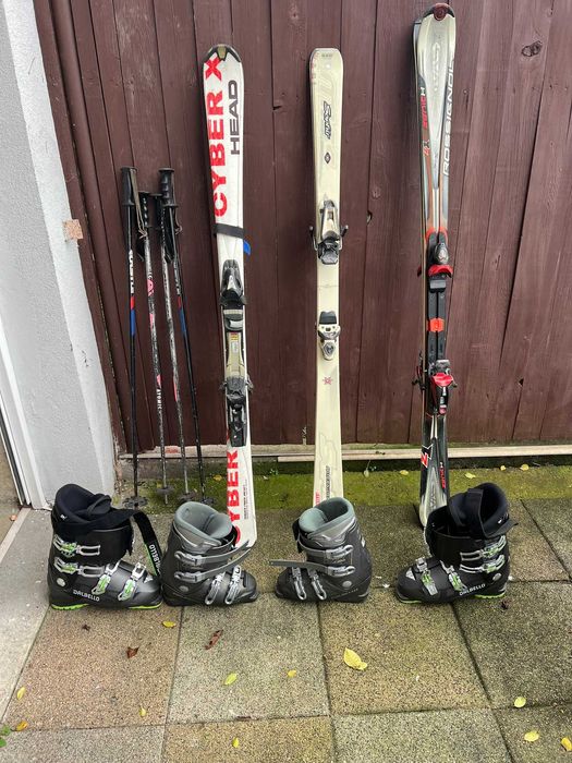 Echpament ski clapari+schiuri