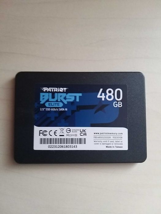 Patriot Burst Elit 480GB SATA III SSD