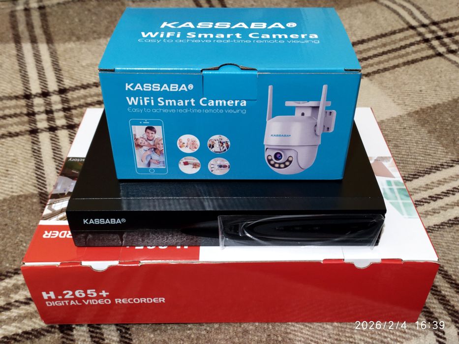 IP цифров комплект за видеонаблюдение + 4MP камера и 10-канален NVR