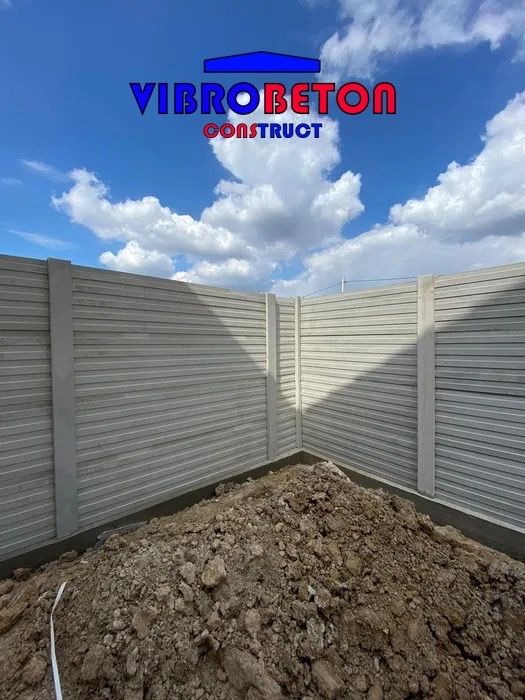 Placi de gard din beton