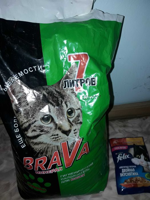 наполнитель для кошек