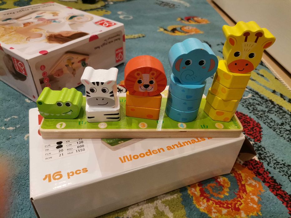 Дървени детски играчки