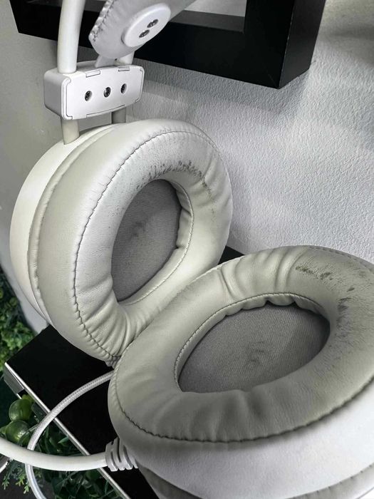 Гейминг слушалки Genesis - Neon 613, бели