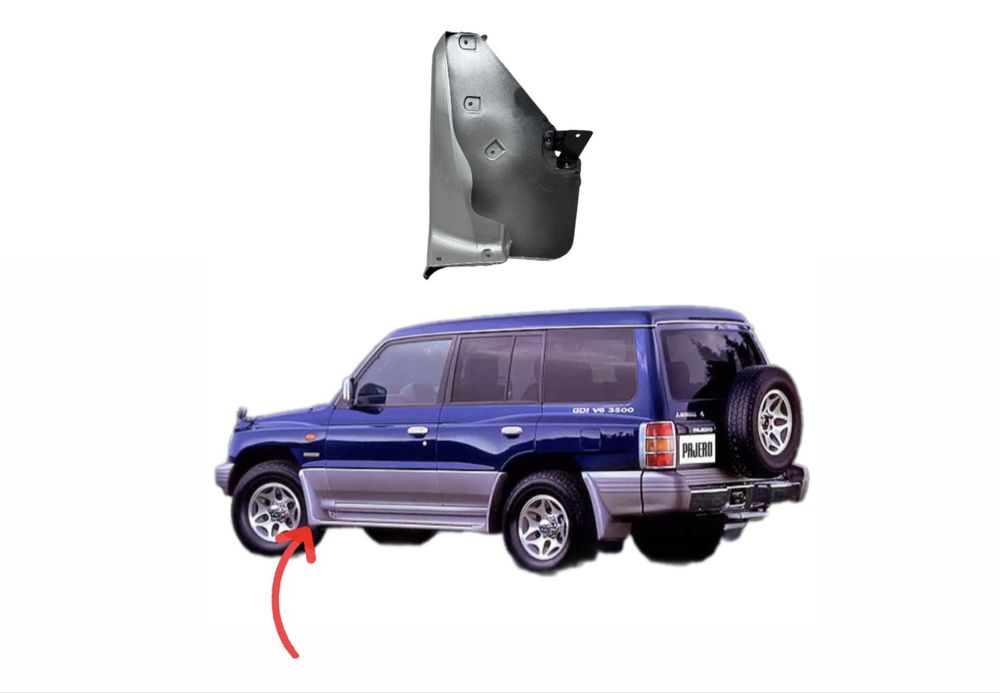 Брызговик Паджеро 2