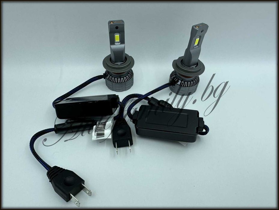 Крушки 24V H7 LED за Камиони Автобуси Бусове Висок клас 110W H7 H4 H1