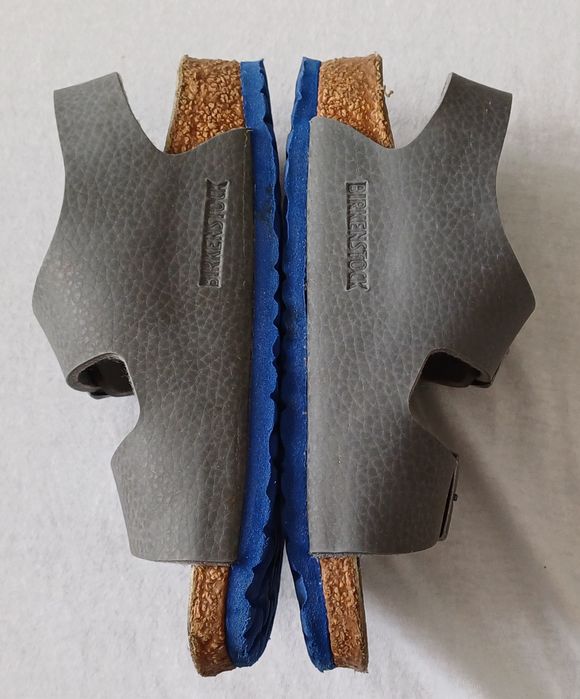 Sandale copii comode Birkenstock piele pluta m.26 și Biomecanics m.28