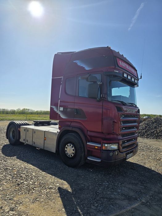 Vând Scania R 480 ,2007 4 Perini de aer pe spate, sau schimb cu Macara forestiera Z