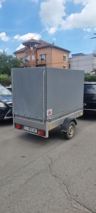 Remorcă închisă Brenderup A4 - 750kg - Excelentă stare!