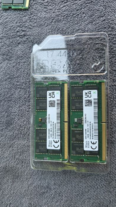 Memorie Laptop SK hynix 64GB DDR5 6400MHz SO-DIMM PC5-6400 2Rx8