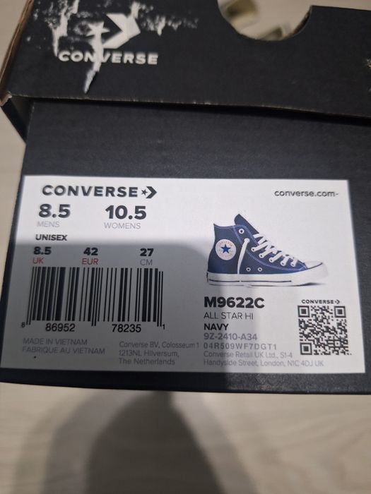 Converse High Blue