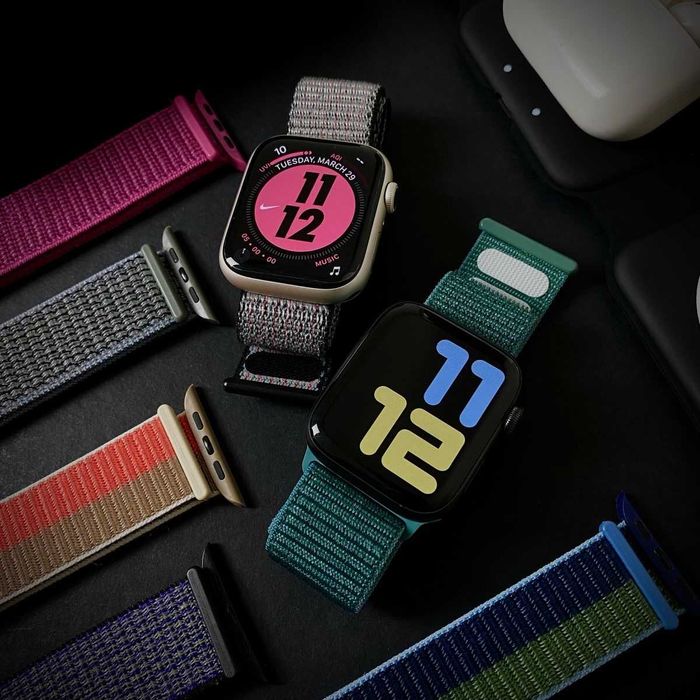 Велкро текстилни каишки за Apple Watch ULTRA/SE/11/10/9/8/7/6/5/4/3