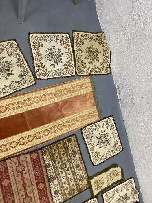 Комплект гобленови покривки Франция 1970