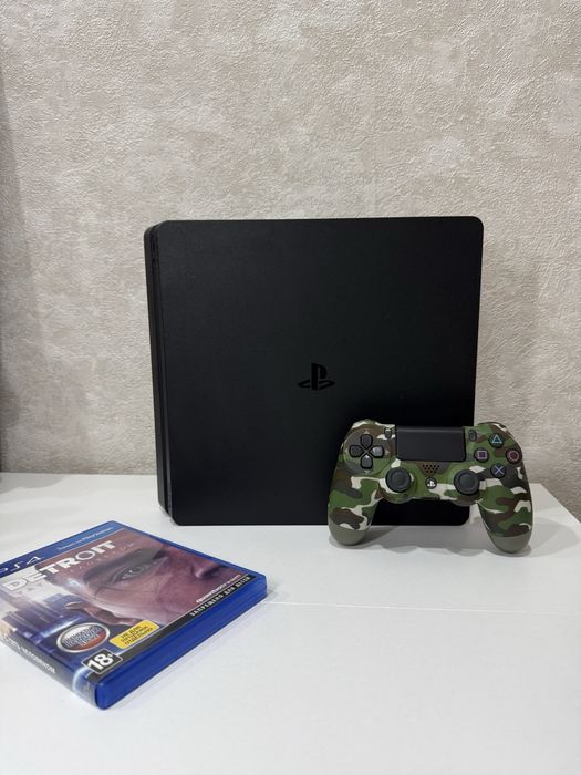 ps4 slim 500gb с 1 игрой