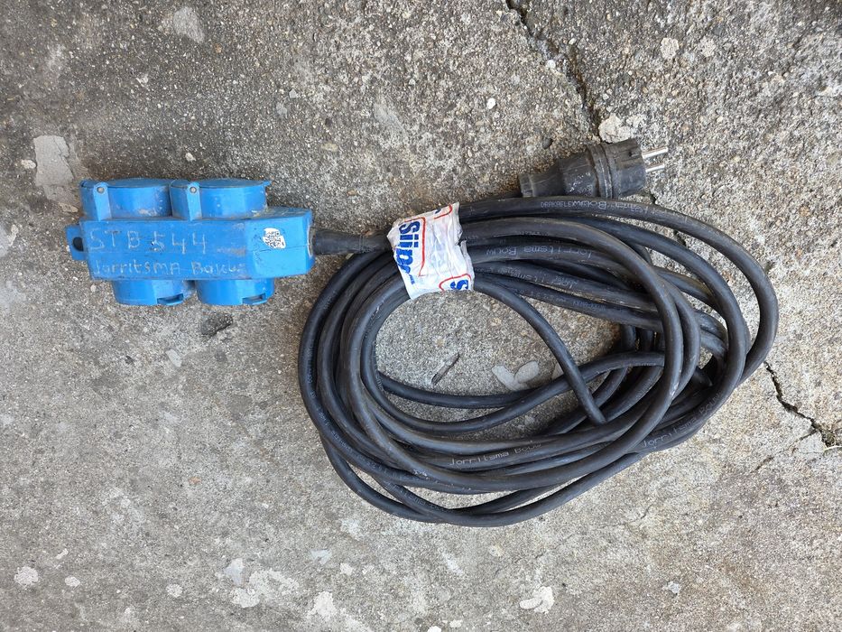 Cablu prelungitor șantier / camping IP44 – 3 x 2,5