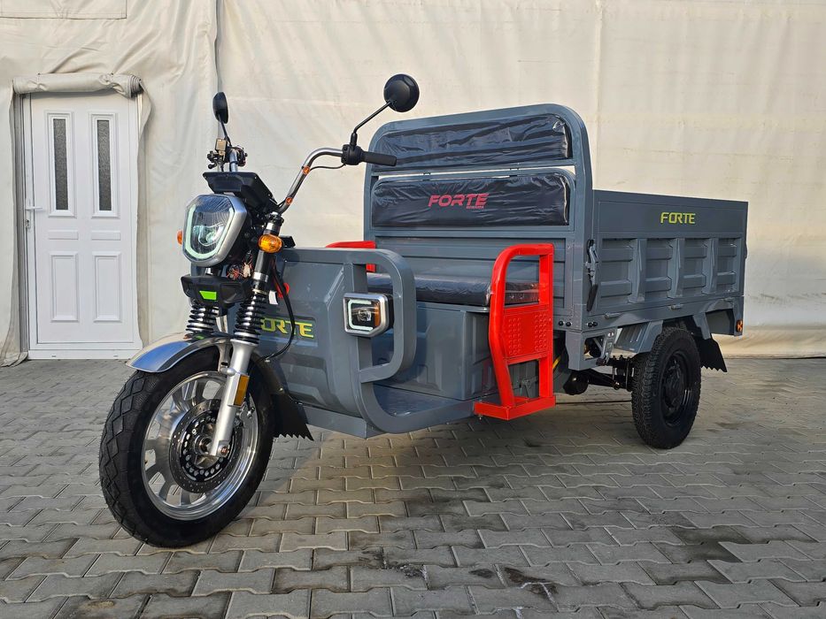 Triciclu electric FORTE cargo 1000 acumulator litiu-ion 72 V/60Ah