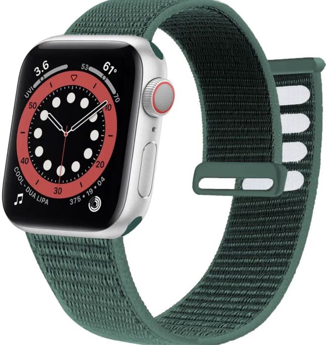 Curea Husa Folie Bracelet Nylon Sintetic Compatibila Ceas Apple Watch