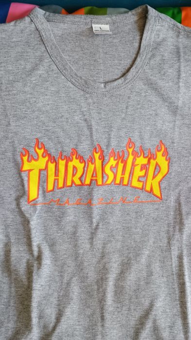 Продвам нова скейт  блузка Trasher,размер Л.