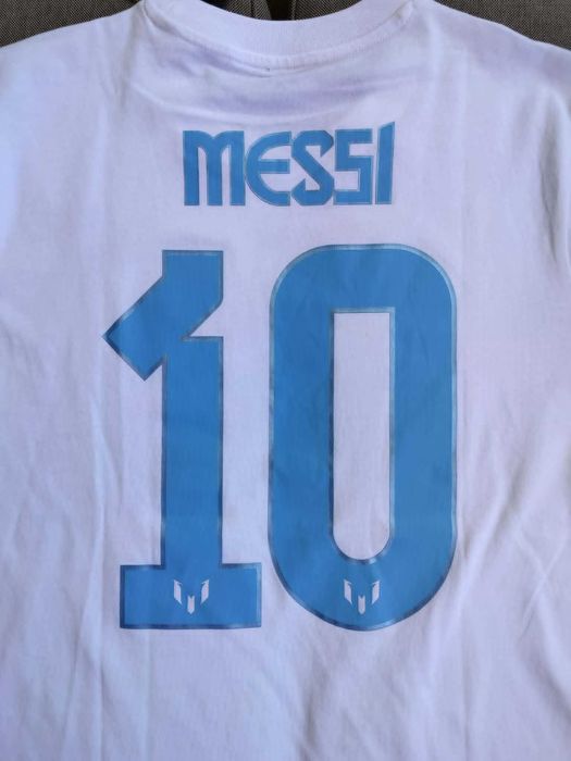Чисто нова оригинална тениска Adidas Messi 10 N&N G размери от S до XL 100% памук