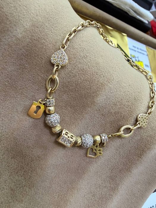 Brățară deosebita aur 14k 5,8gr (ctg)