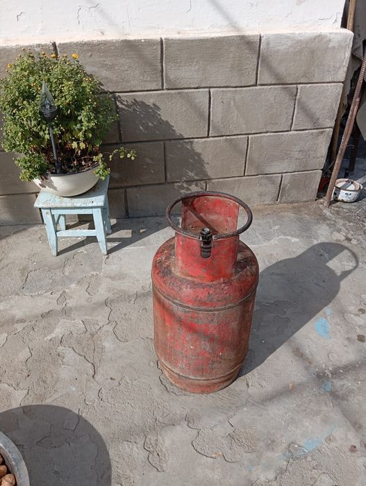 Газовый баллон маленький