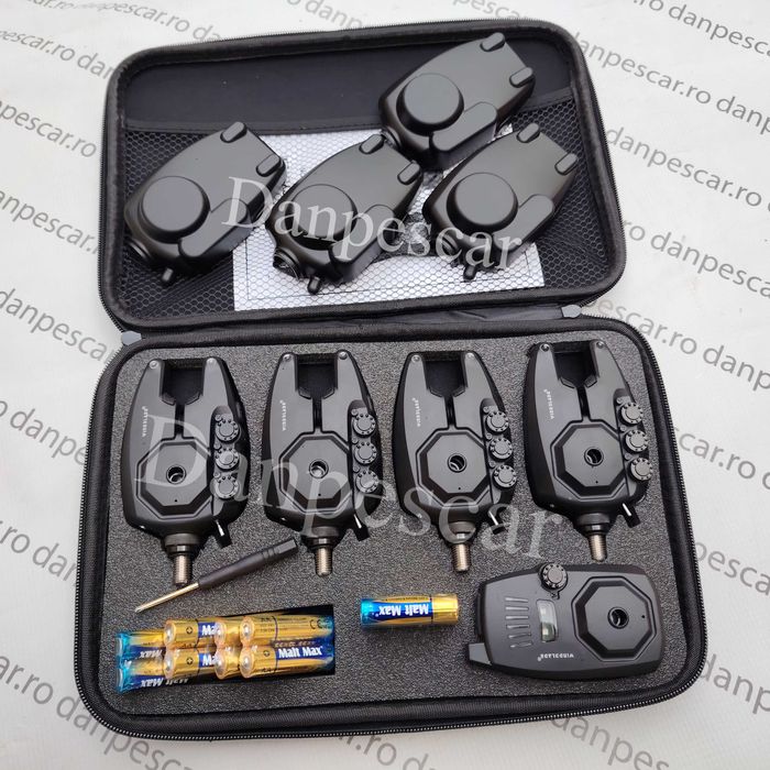 Set 4 Avertizori cu Statie WINDBLADE 4+1 cu sunete Polifonice MODEL519