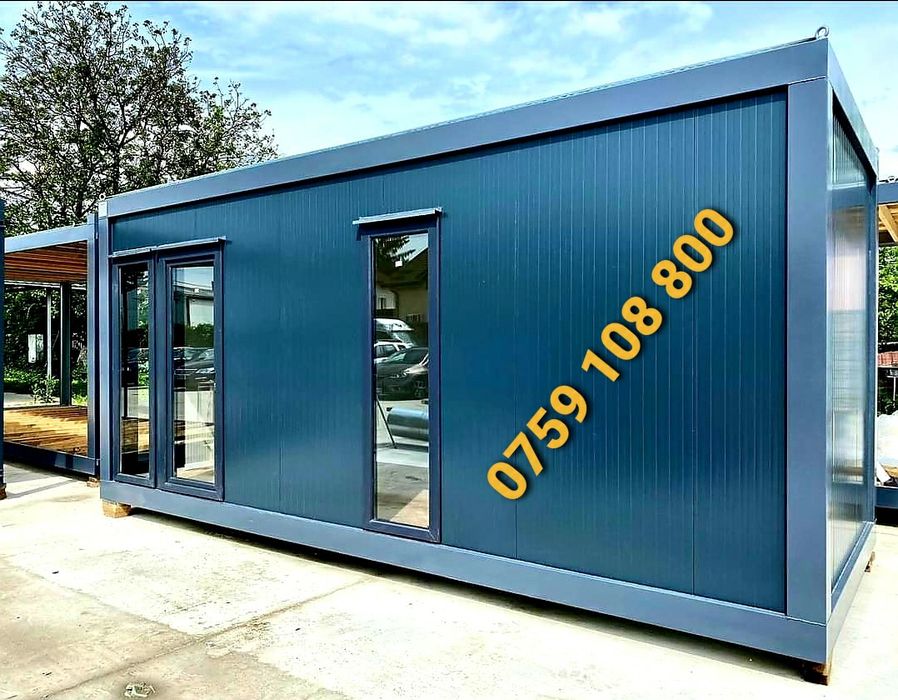Containere modulare cu vitrina container birou magazin locuit Paza