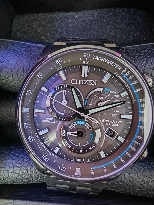 Citizen Eco-Drive World Chronograph